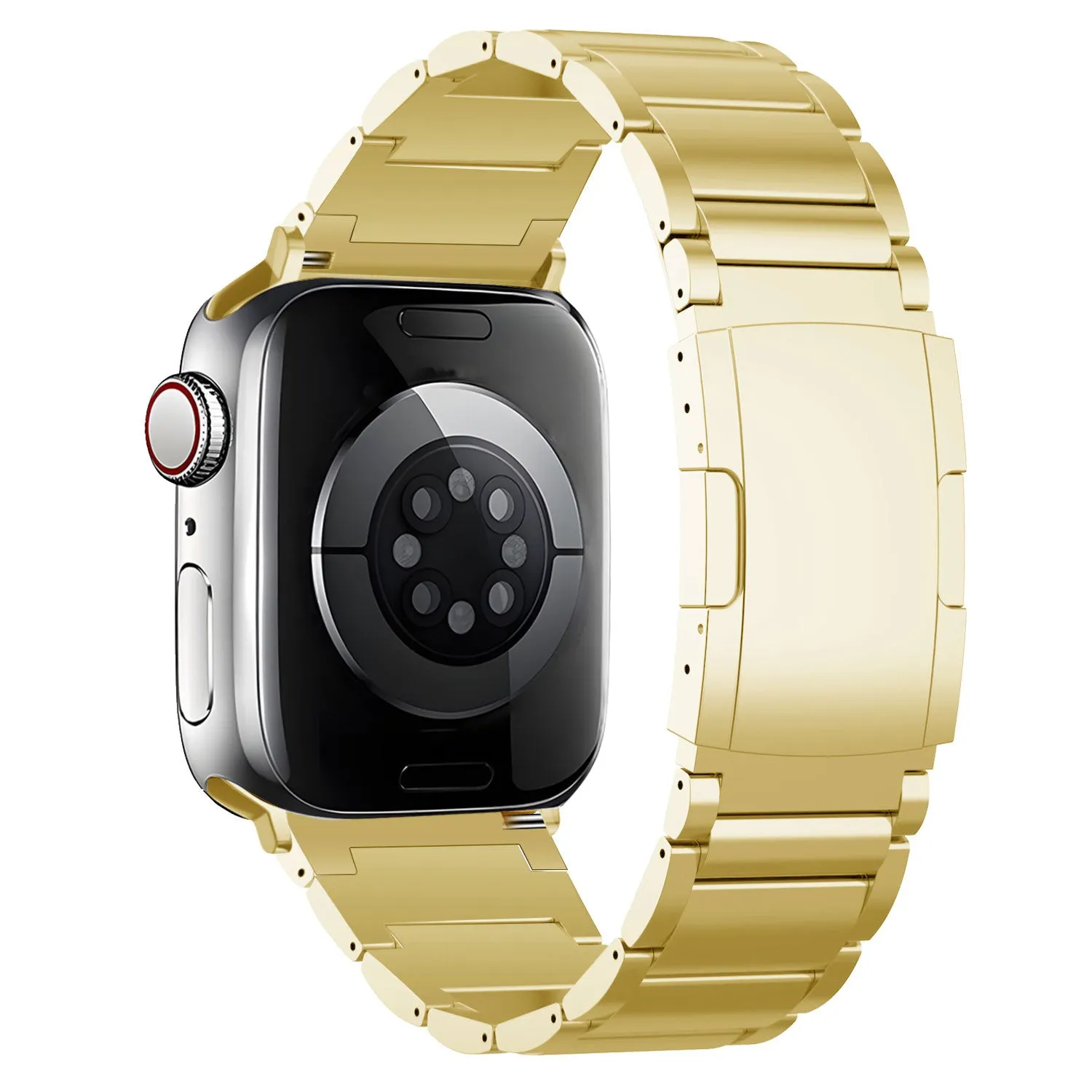 Top Rated Apple Watch Titanium Strap (Gold)  Limited Stock!