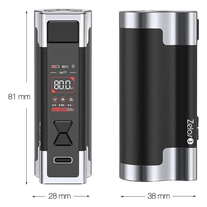 Top Rated Aspire Zelos 3 Kit  Limited Release!