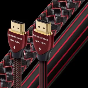Top Rated AudioQuest Cinnamon V2.1 48GBps HDMI Cable  Going Fast!