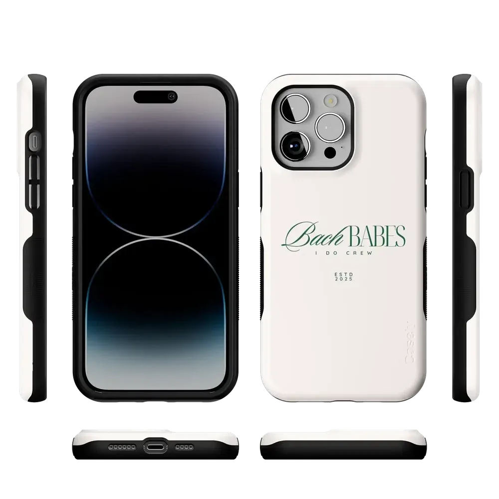 Top Rated Bach Babes | Off-White Bachelorette Case  Last Few Pieces!