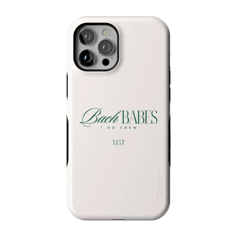 Top Rated Bach Babes | Off-White Bachelorette Case  Last Few Pieces!