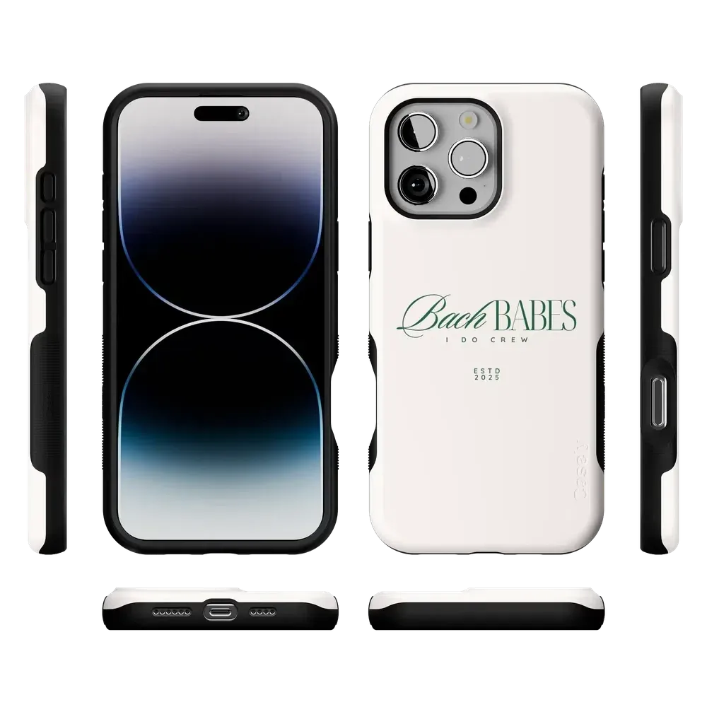 Top Rated Bach Babes | Off-White Bachelorette Case  Last Few Pieces!