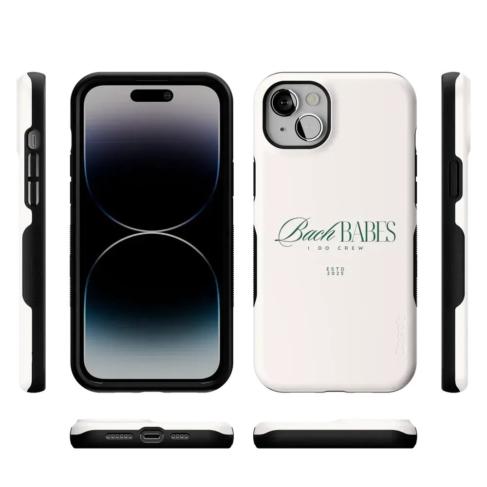 Top Rated Bach Babes | Off-White Bachelorette Case  Last Few Pieces!
