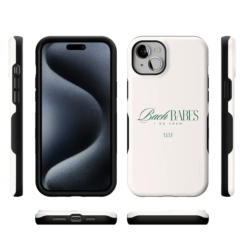 Top Rated Bach Babes | Off-White Bachelorette Case  Last Few Pieces!