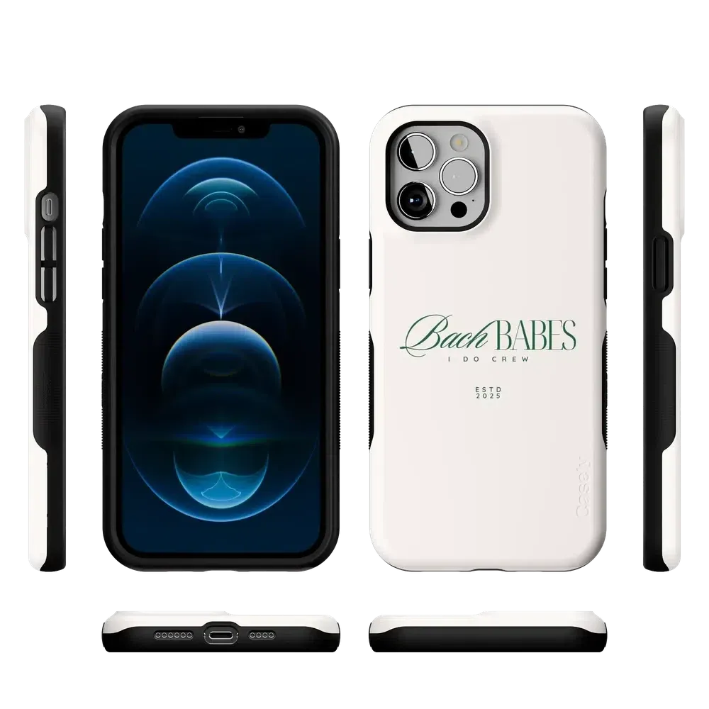 Top Rated Bach Babes | Off-White Bachelorette Case  Last Few Pieces!