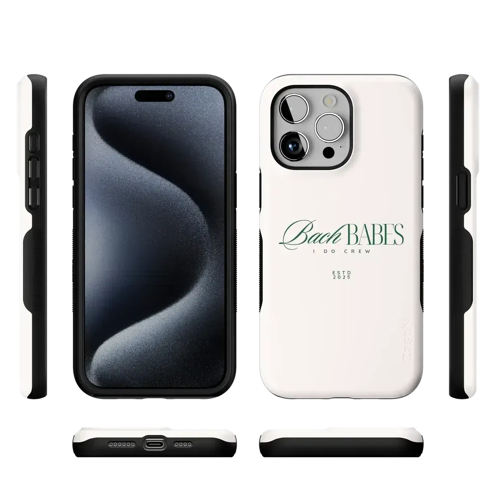 Top Rated Bach Babes | Off-White Bachelorette Case  Last Few Pieces!