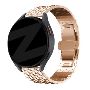 Top Rated Bandz Amazfit GTS 2 Steel Strap 'Dragon' (Rose Gold)  Dont Miss Out!