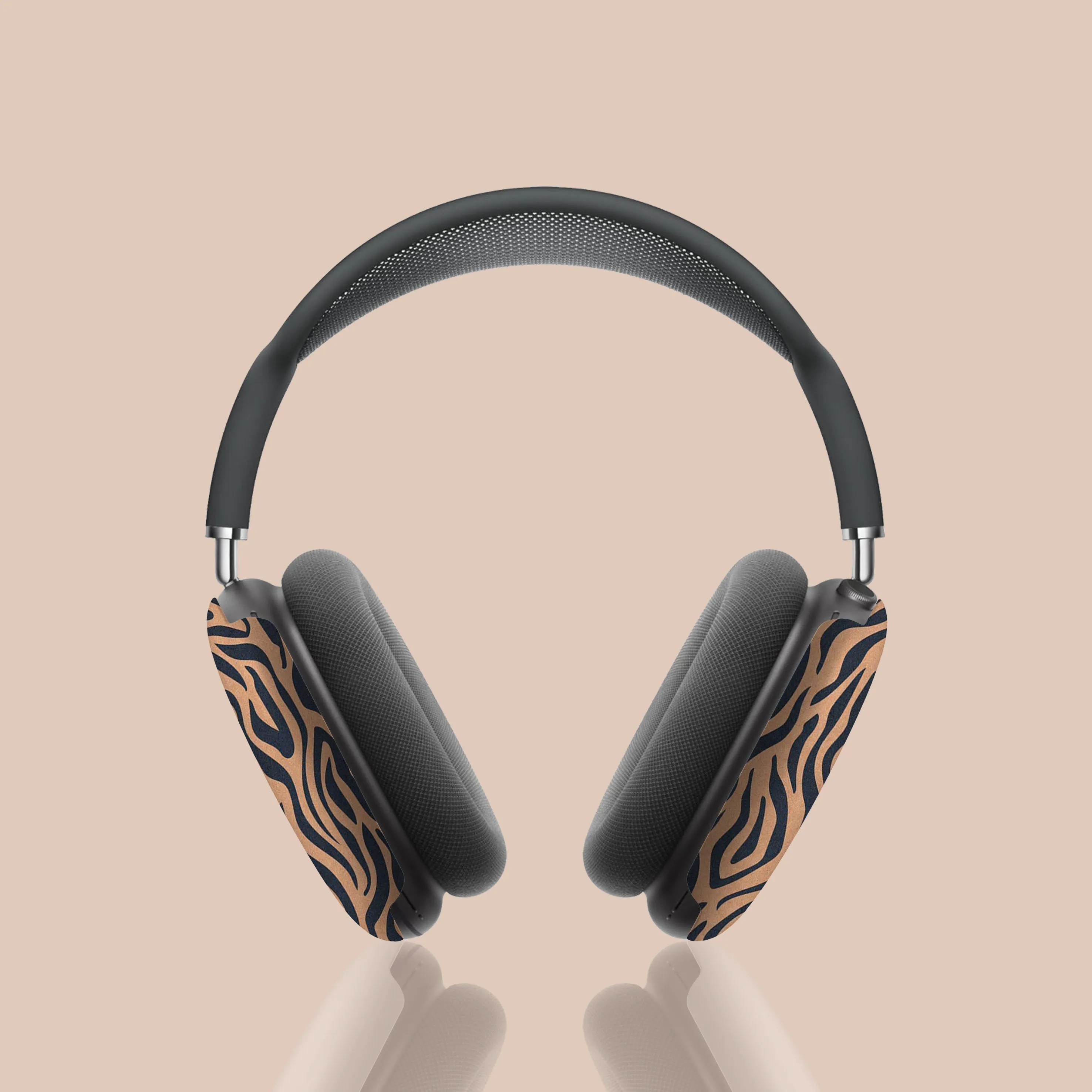 Top Rated Blue Copper Zebra AirPods Max Case  Stylish & Comfortable
