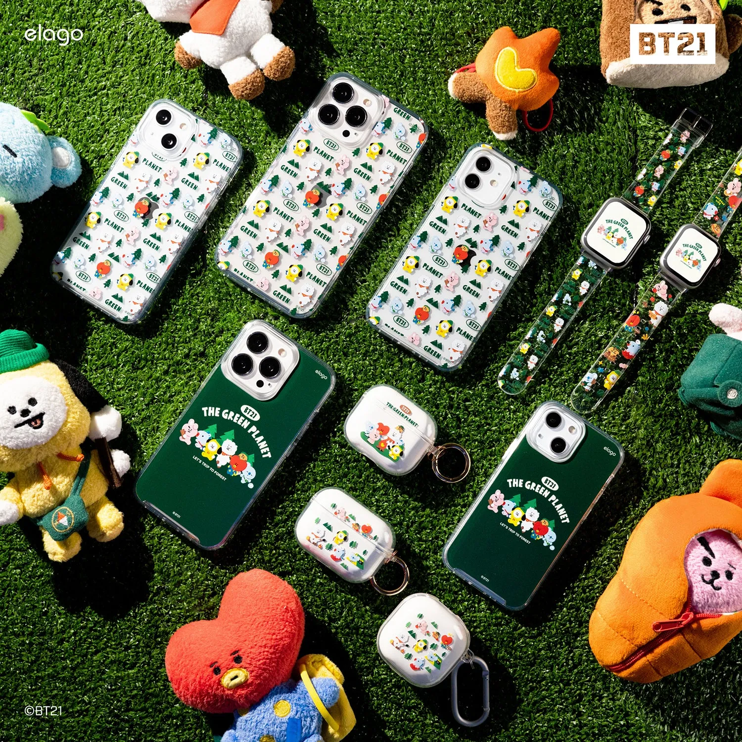 Top Rated BT21 | elago Green Planet Case for iPhone 13 Pro Max  Stylish & Comfortable