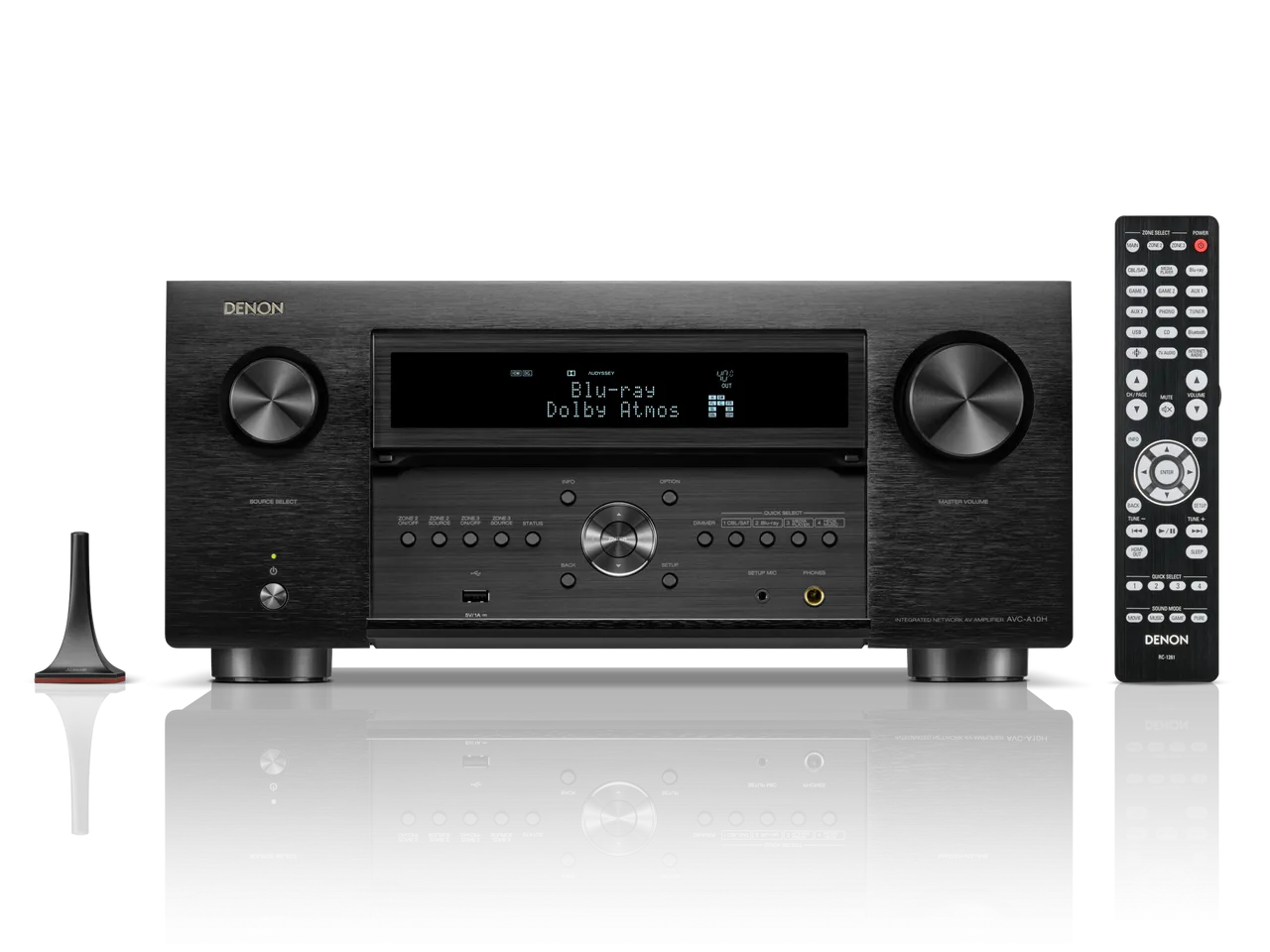Top Rated Denon AVC-A10H  13.4 Channel 8K AV Receiver with HEOS Built-In (Each)  Stylish & Comfortable