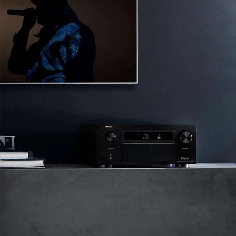 Top Rated Denon AVR-X8500HA 13.2 Ch. AV Amplifier with 3D Audio, HEOS Built-in and Voice Control (Each)  Stylish & Comfortable