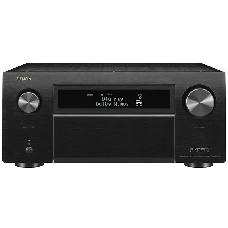 Top Rated Denon AVR-X8500HA 13.2 Ch. AV Amplifier with 3D Audio, HEOS Built-in and Voice Control (Each)  Stylish & Comfortable