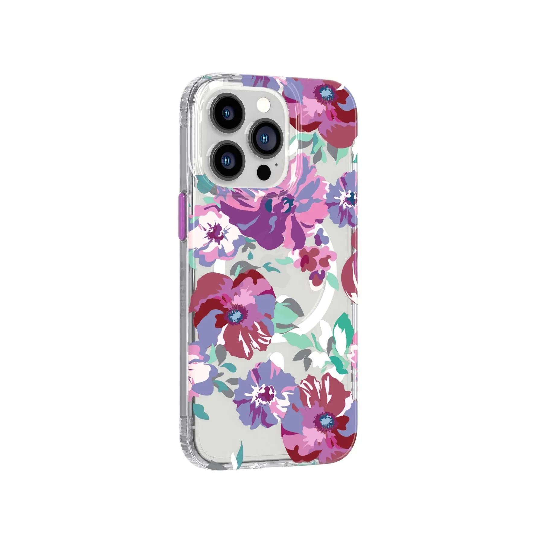 Top Rated EvoArt - Apple iPhone 13 Pro Case MagSafe Compatible - Purple Anemone  Today Only!