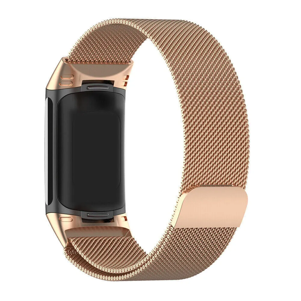 Top Rated Fitbit Charge 6 Milanese Strap (Rose Gold)  Almost Sold Out!