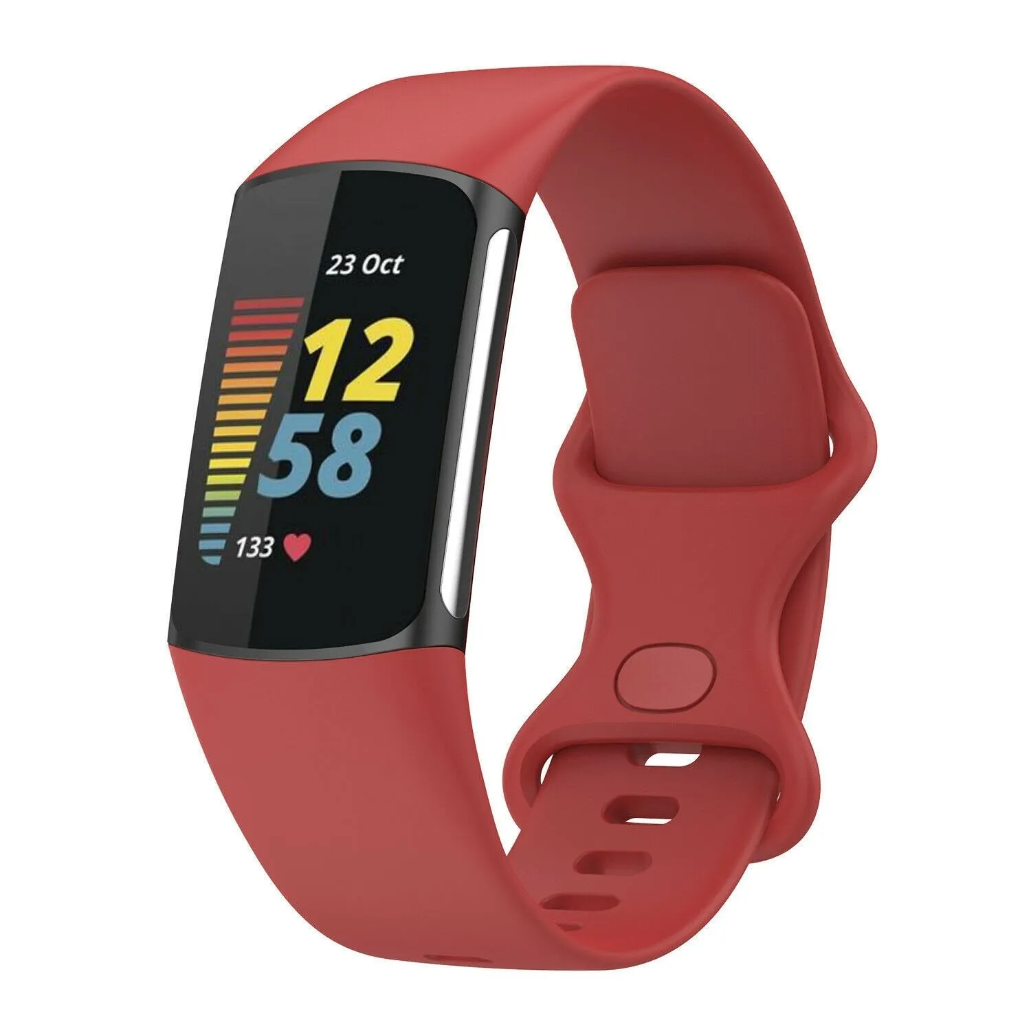Top Rated Fitbit Charge 6 Silicone Strap (Red)  Dont Miss Out!