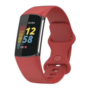 Top Rated Fitbit Charge 6 Silicone Strap (Red)  Dont Miss Out!