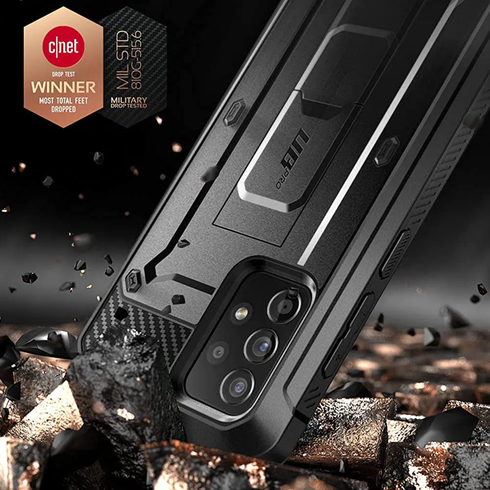 Top Rated Galaxy A52 Unicorn Beetle Pro Rugged Holster Case-Black  Ends Soon!