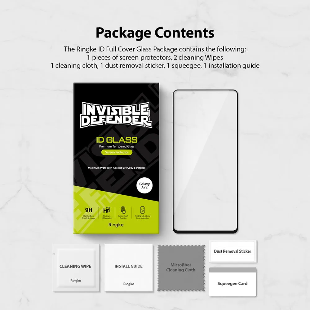 Top Rated Galaxy A72 Screen Protector | Invisible Defender  Almost Sold Out!