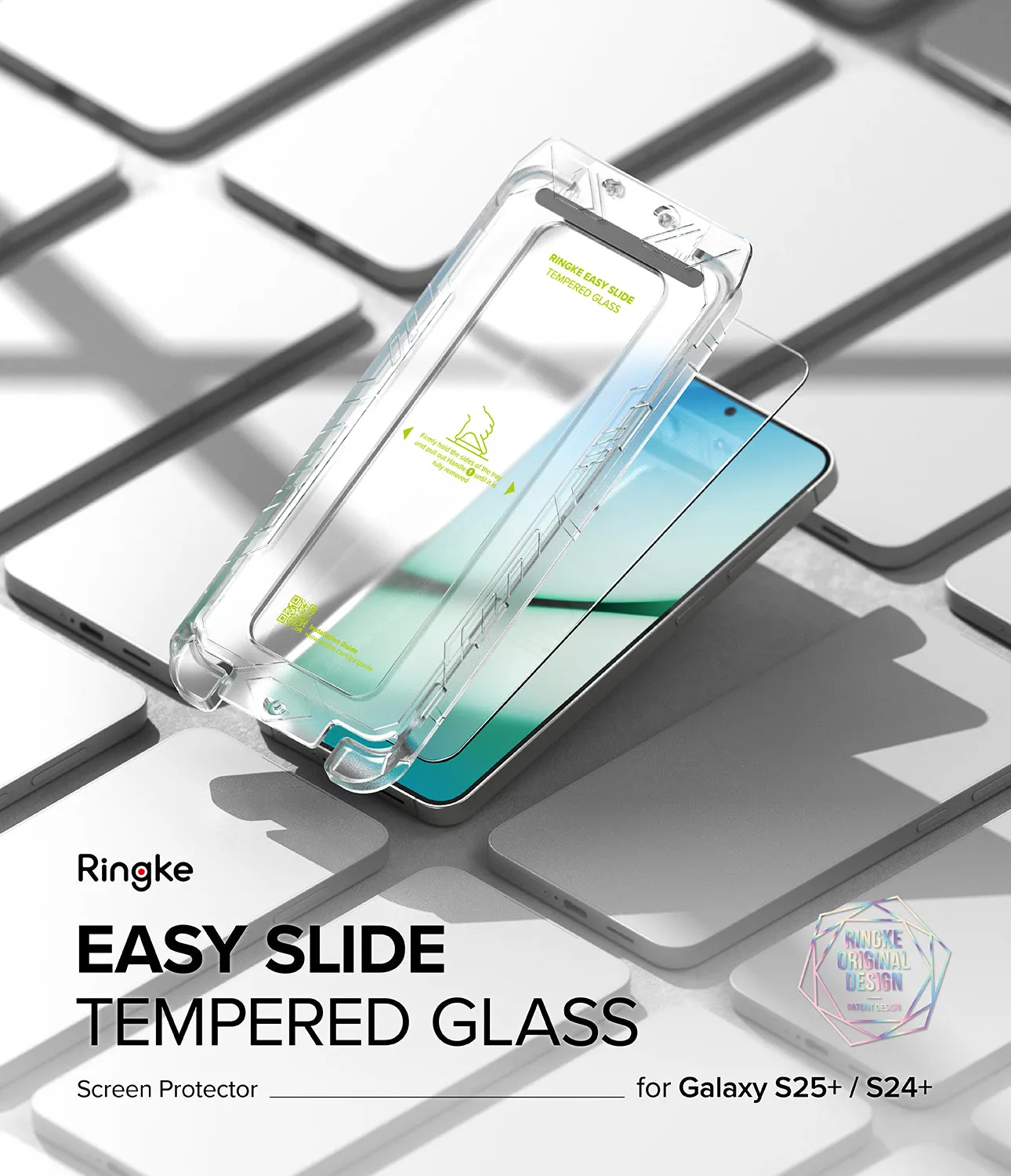Top Rated Galaxy S25 Plus Screen Protector | Easy Slide Tempered Glass  Limited Availability!