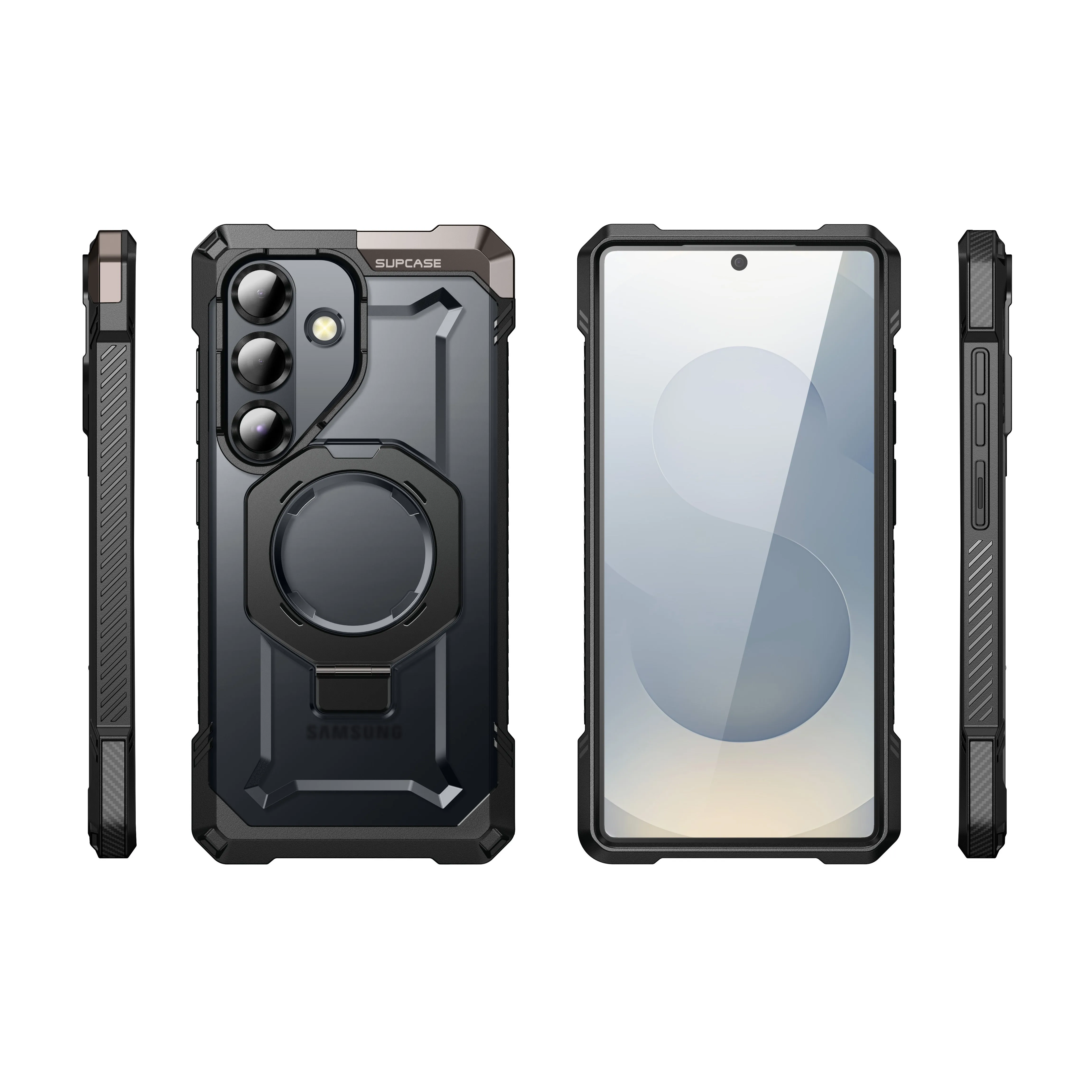 Top Rated Galaxy S25 UB Grip MagSafe Phone Case-Black  Limited Stock!
