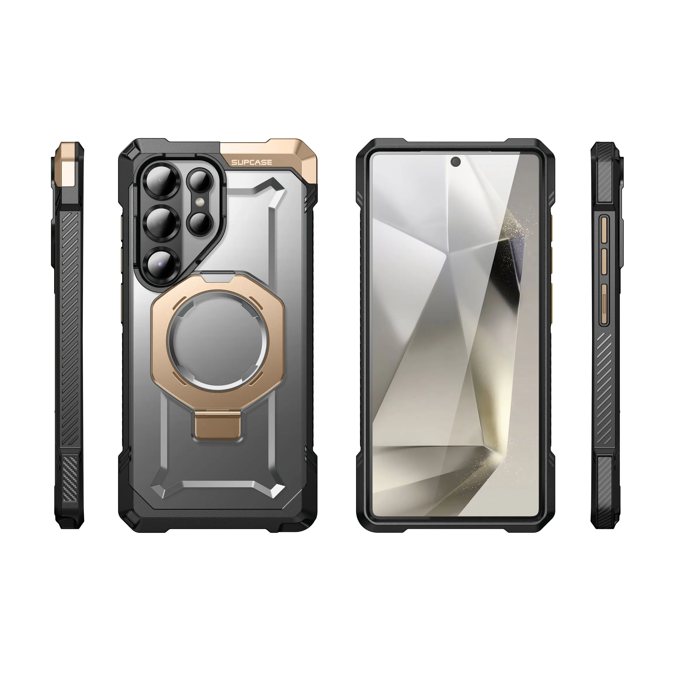 Top Rated Galaxy S25 Ultra UB Grip MagSafe Phone Case- Gold  Ends Soon!