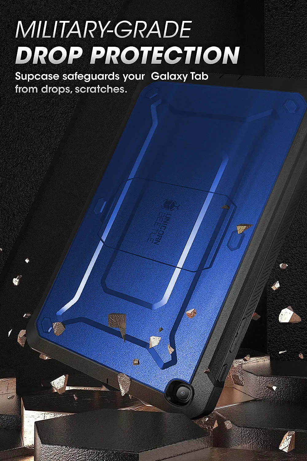 Top Rated Galaxy Tab A 8.4 inch (2020) Unicorn Beetle Pro Rugged Case-Blue  Limited Stock!