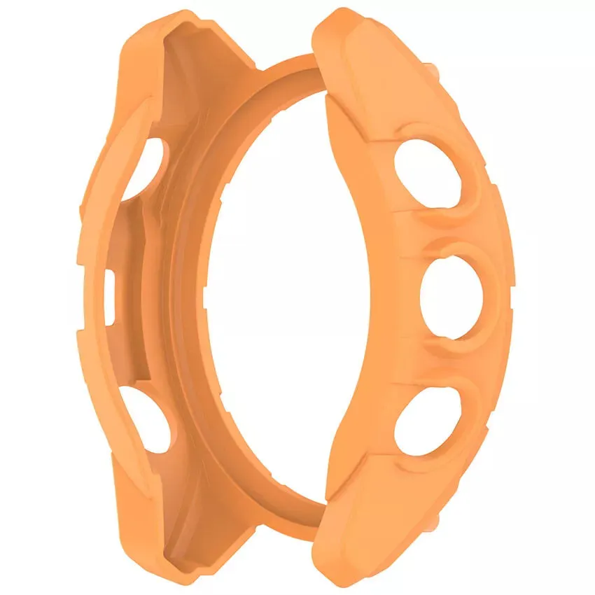 Top Rated Garmin Fenix 8 - 47mm SOLAR Rugged TPU Case (Orange)  Limited Release!