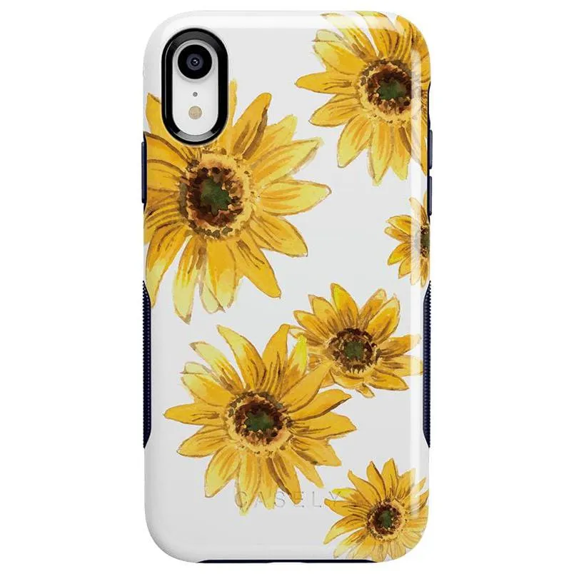 Top Rated Golden Garden | Yellow Sunflower Floral Case  Stylish & Comfortable