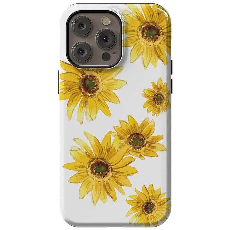 Top Rated Golden Garden | Yellow Sunflower Floral Case  Stylish & Comfortable