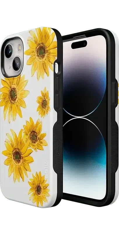 Top Rated Golden Garden | Yellow Sunflower Floral Case  Stylish & Comfortable