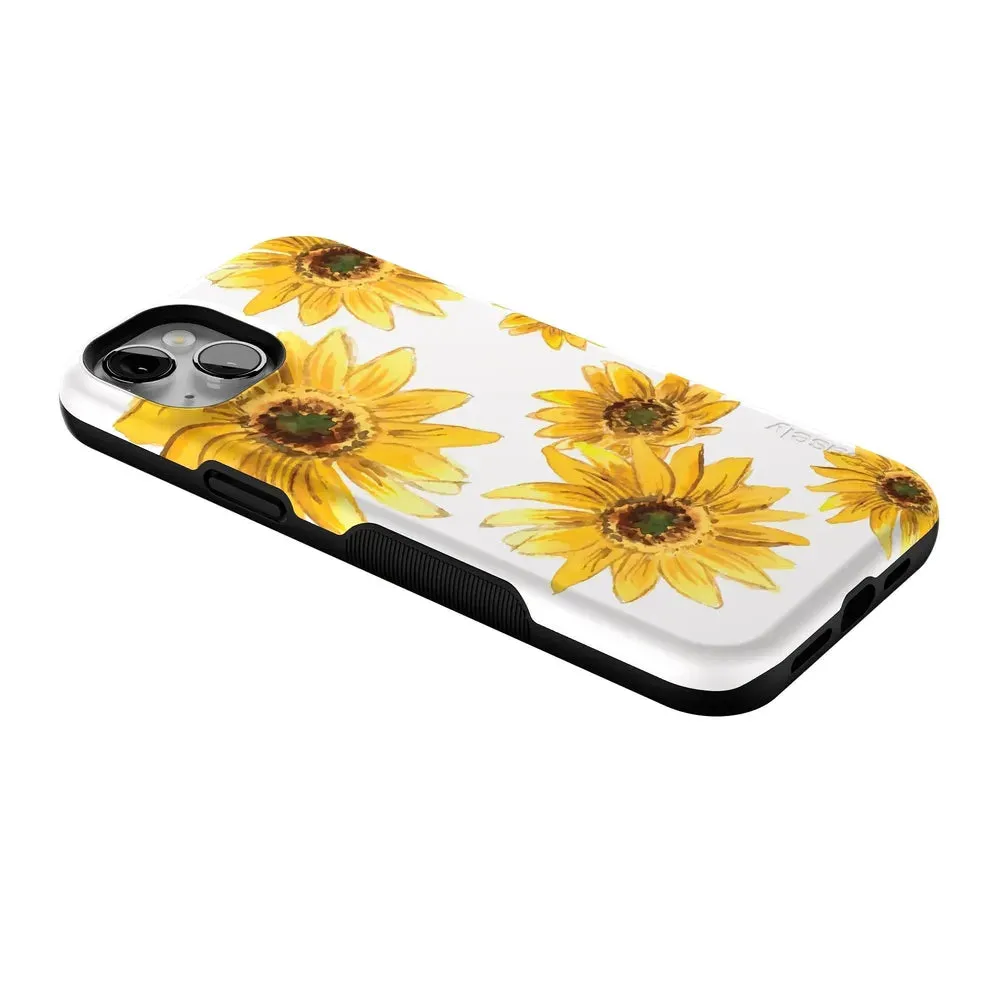 Top Rated Golden Garden | Yellow Sunflower Floral Case  Stylish & Comfortable