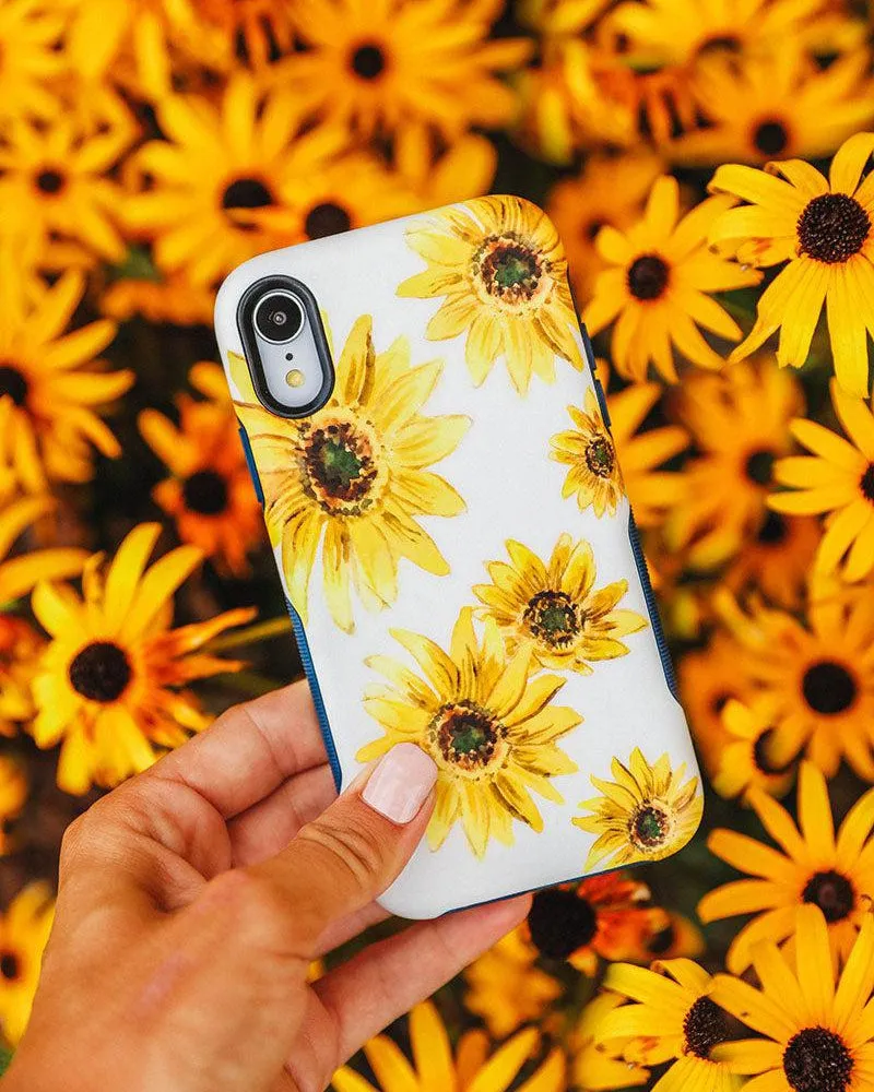 Top Rated Golden Garden | Yellow Sunflower Floral Case  Stylish & Comfortable