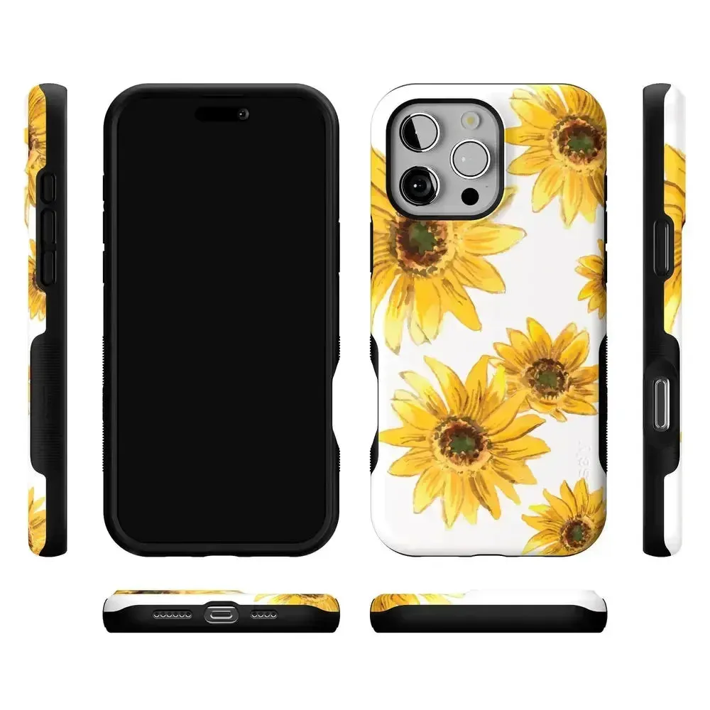 Top Rated Golden Garden | Yellow Sunflower Floral Case  Stylish & Comfortable