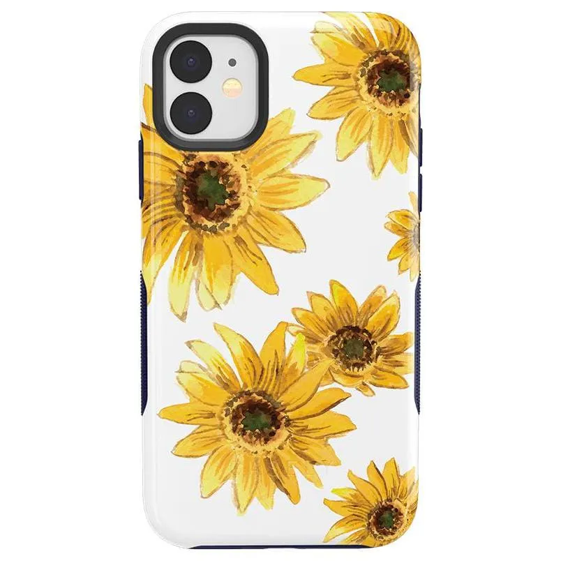 Top Rated Golden Garden | Yellow Sunflower Floral Case  Stylish & Comfortable