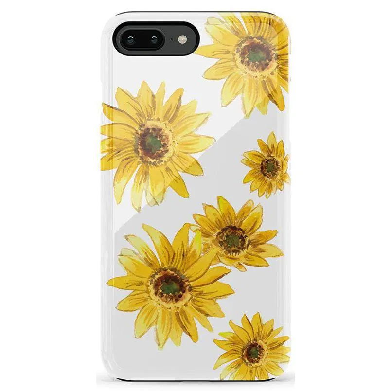 Top Rated Golden Garden | Yellow Sunflower Floral Case  Stylish & Comfortable