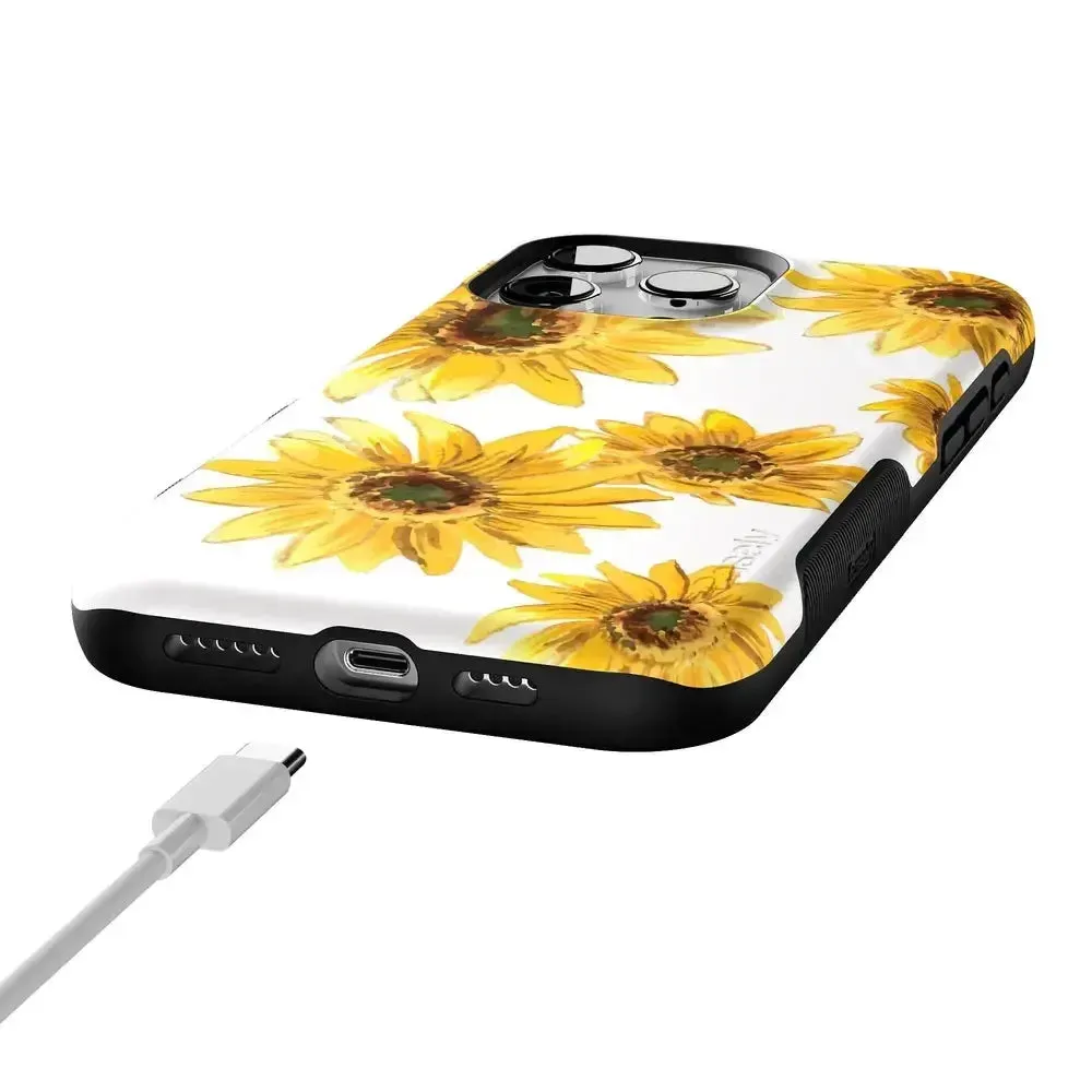 Top Rated Golden Garden | Yellow Sunflower Floral Case  Stylish & Comfortable