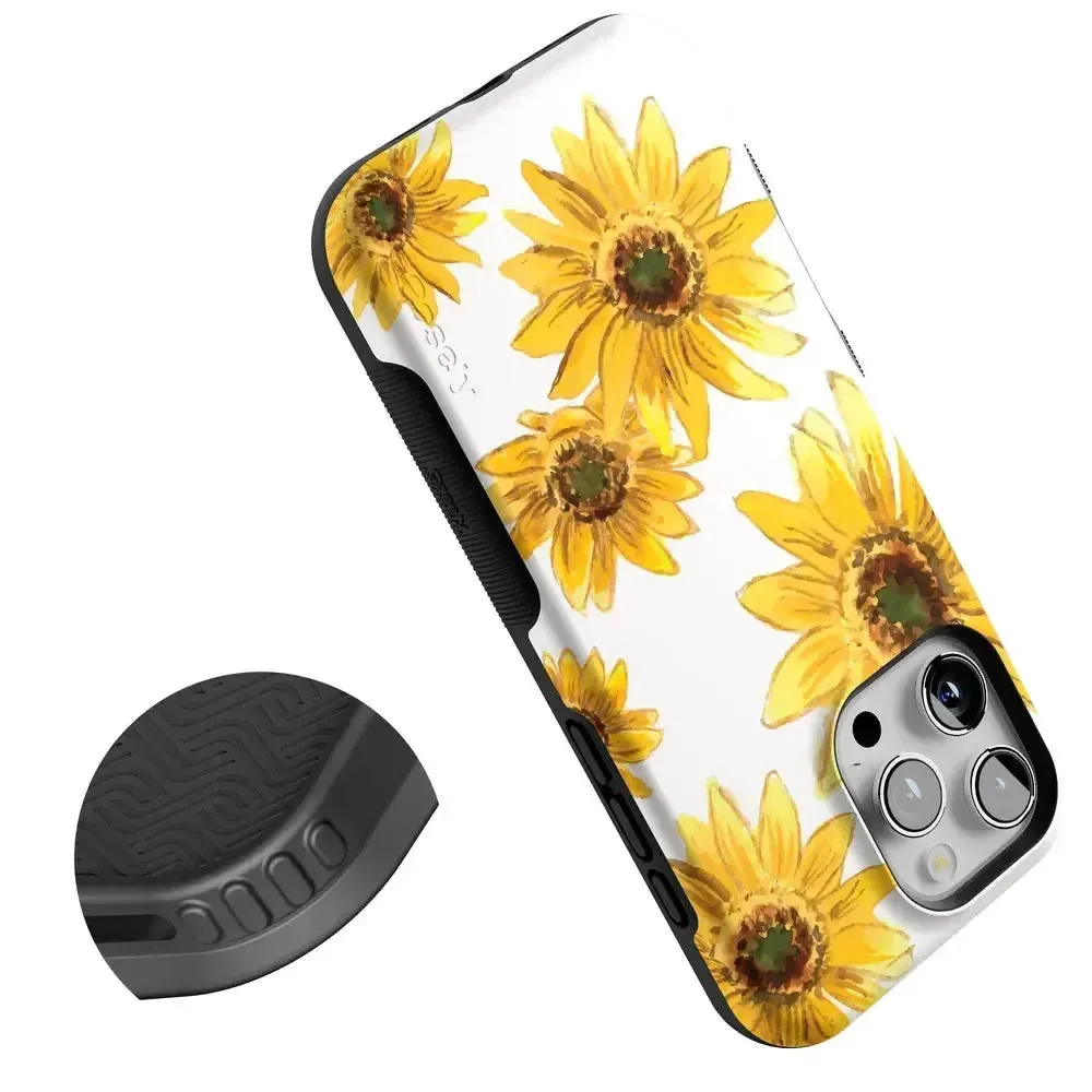 Top Rated Golden Garden | Yellow Sunflower Floral Case  Stylish & Comfortable