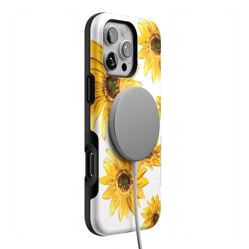 Top Rated Golden Garden | Yellow Sunflower Floral Case  Stylish & Comfortable