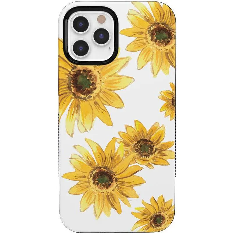 Top Rated Golden Garden | Yellow Sunflower Floral Case  Stylish & Comfortable