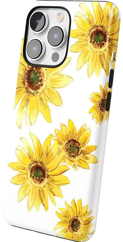 Top Rated Golden Garden | Yellow Sunflower Floral Case  Stylish & Comfortable
