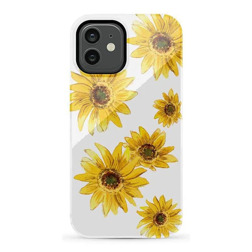 Top Rated Golden Garden | Yellow Sunflower Floral Case  Stylish & Comfortable