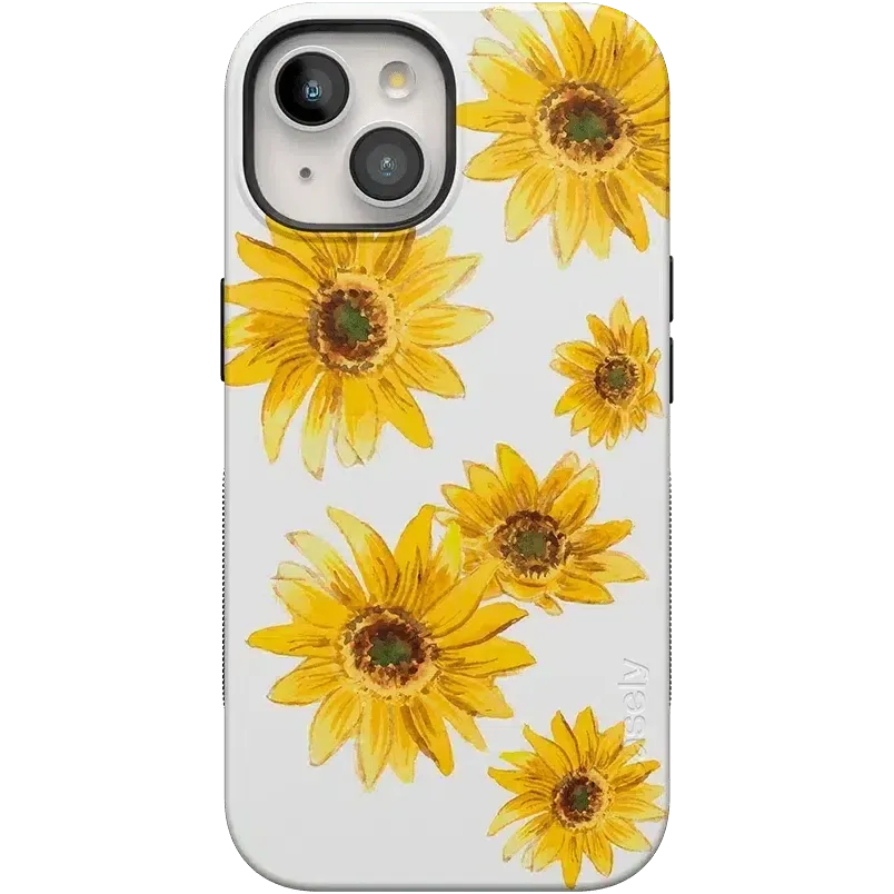 Top Rated Golden Garden | Yellow Sunflower Floral Case  Stylish & Comfortable