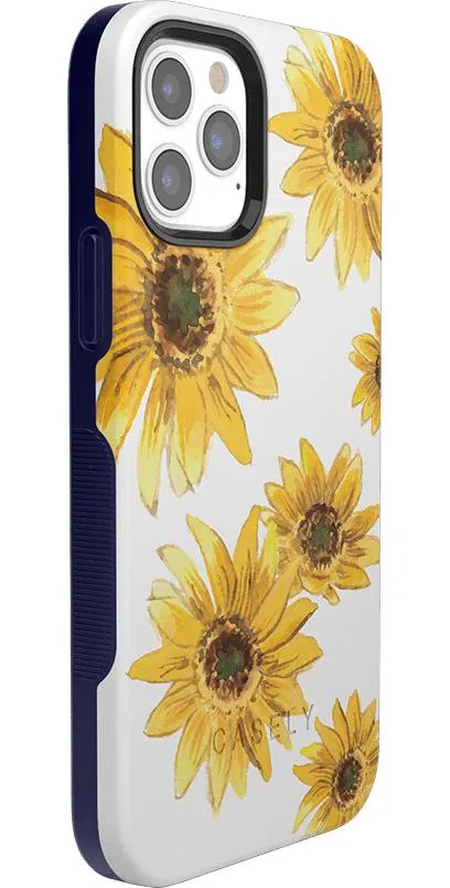 Top Rated Golden Garden | Yellow Sunflower Floral Case  Stylish & Comfortable