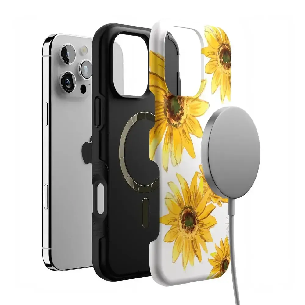 Top Rated Golden Garden | Yellow Sunflower Floral Case  Stylish & Comfortable