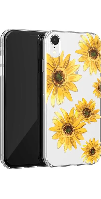 Top Rated Golden Garden | Yellow Sunflower Floral Case  Stylish & Comfortable