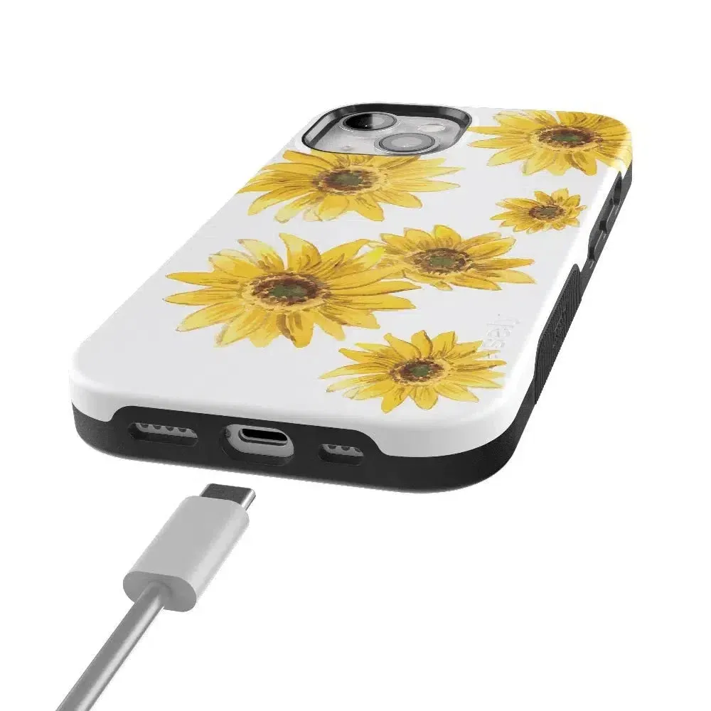 Top Rated Golden Garden | Yellow Sunflower Floral Case  Stylish & Comfortable