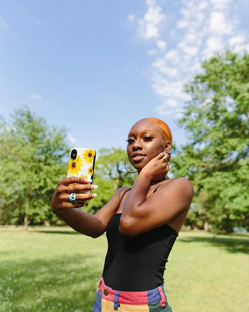 Top Rated Golden Garden | Yellow Sunflower Floral Case  Stylish & Comfortable