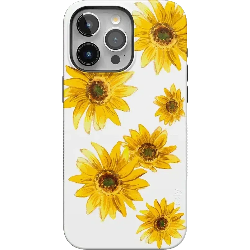Top Rated Golden Garden | Yellow Sunflower Floral Case  Stylish & Comfortable