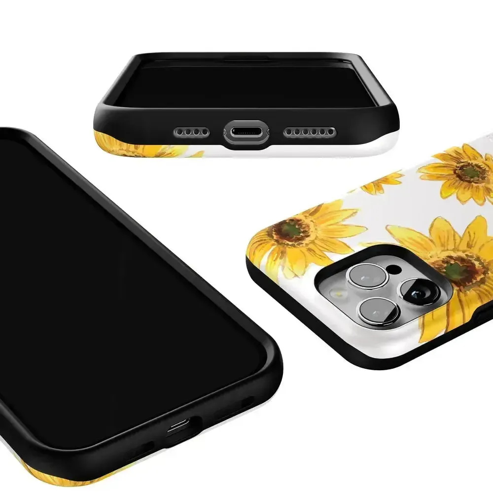 Top Rated Golden Garden | Yellow Sunflower Floral Case  Stylish & Comfortable