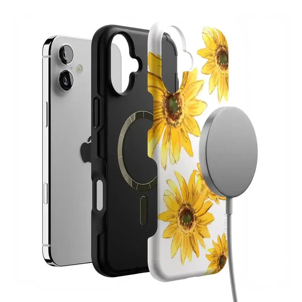 Top Rated Golden Garden | Yellow Sunflower Floral Case  Stylish & Comfortable